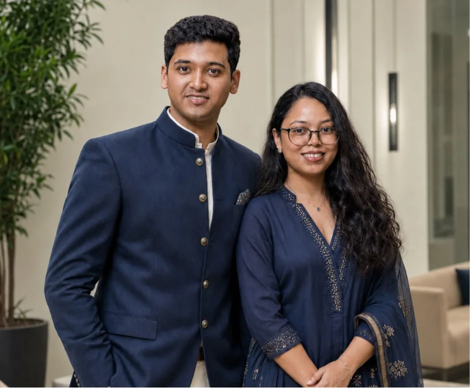 Parampara founders Hardik and Nandini